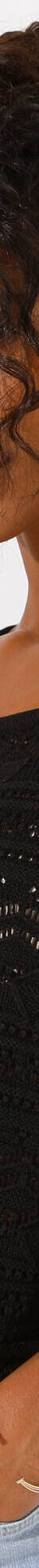 Pull col carré uni, maille ajourée (noir) Pull col carré uni, maille ajourée (noir)